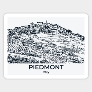 Piedmont - Italy Magnet